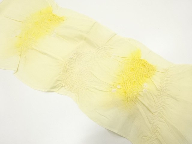 JAPANESE KIMONO / SHIBORI SUMMER OBIAGE